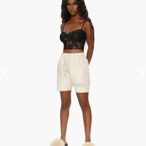 Boys Lie Inside Out Sweat Shorts Beige